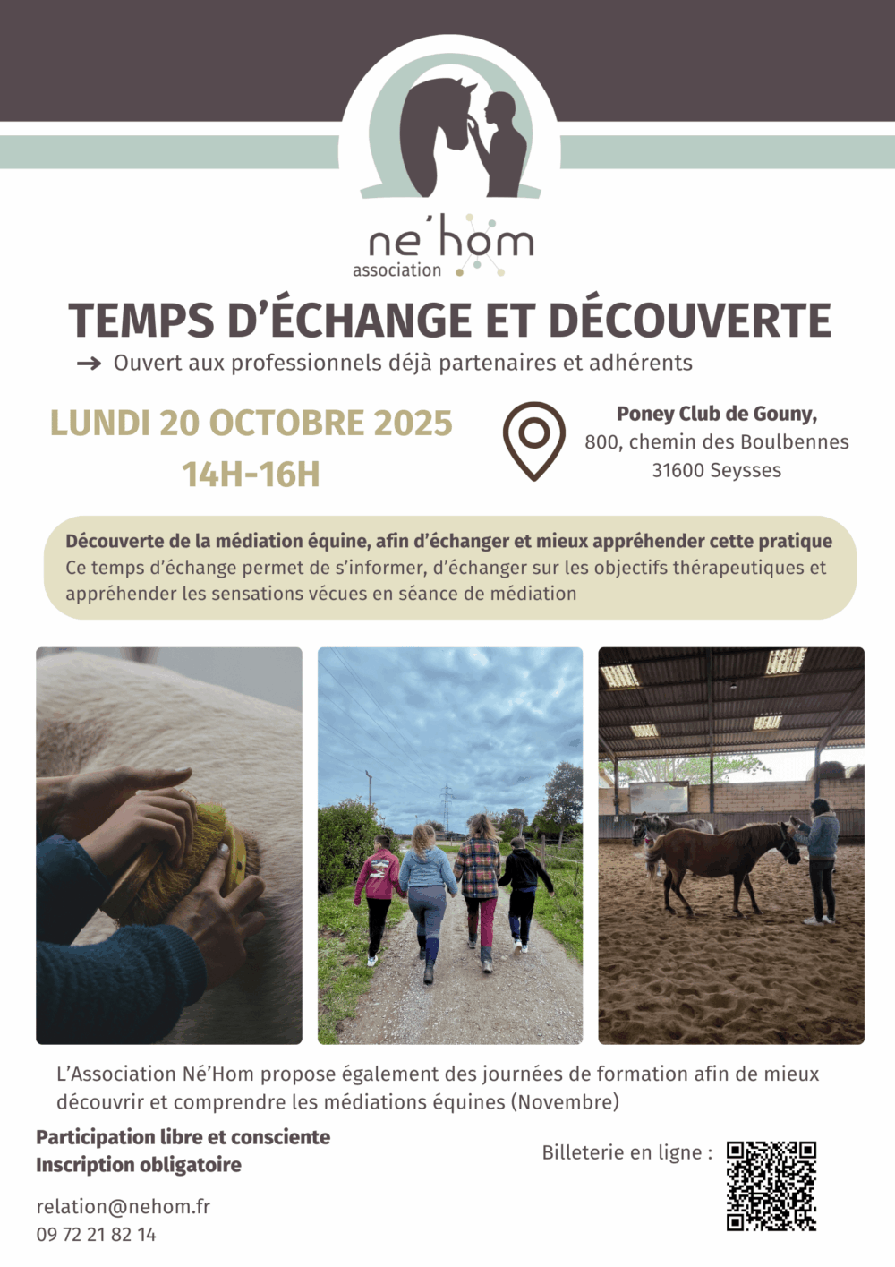 Temps d’échange et découverte